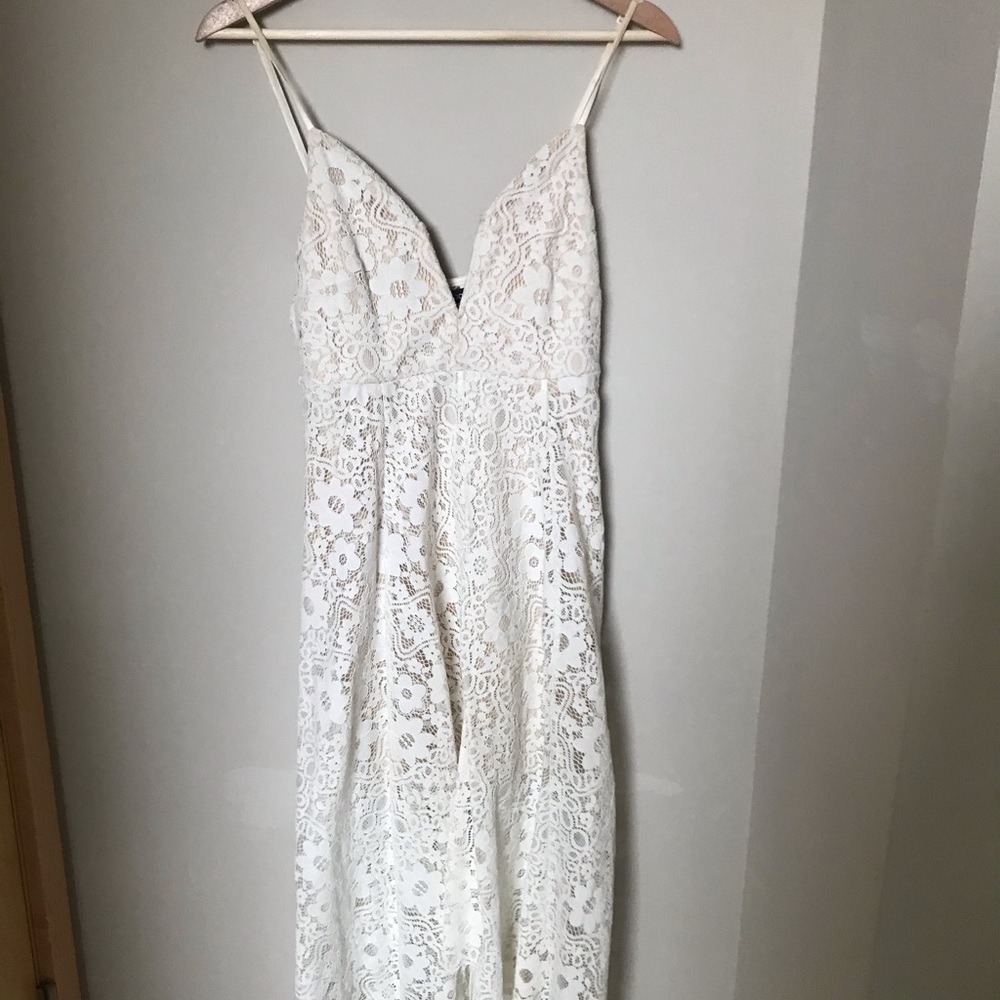 BooHoo Lace Midi Dress - Picture 2 of 4